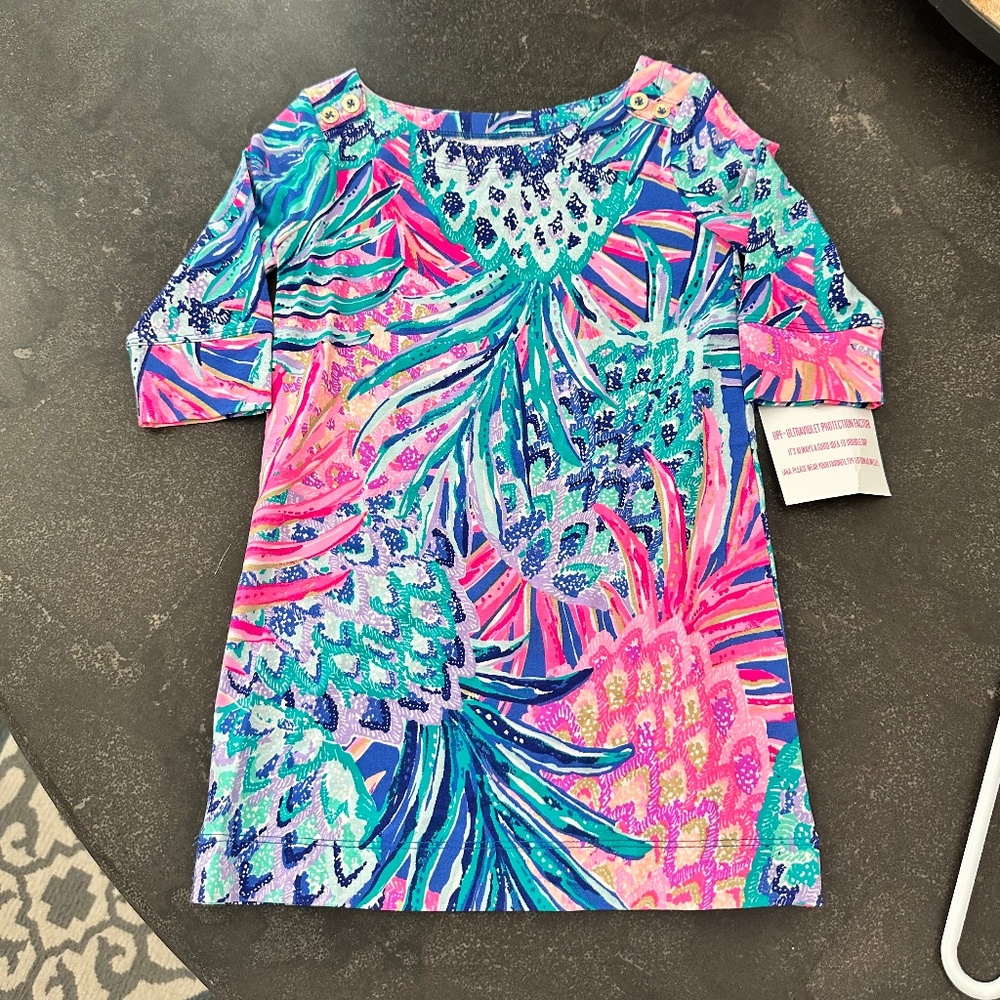 Lily Pulitzer XS (2-3T) Long Sleeve Dress with Tags